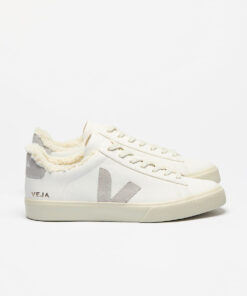 CAMPO FURED LEATHER WHITE LIGHT GREY