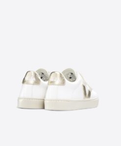 Alternative view of ESPLAR LEATHER WHITE PLATINE
