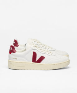 V-90 LEATHER WHITE MARSALA