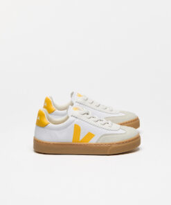 VOLLEY ELASTIC LACES CANVAS WHITE SUNSHINE NATURAL