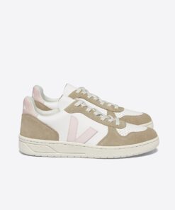 V-10 LEATHER WHITE PETALE SAHARA