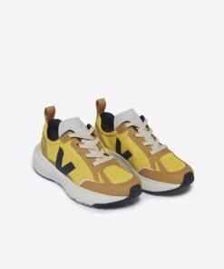Alternative view of CANARY ELASTIC LACES ALVEOMESH TONIC BLACK